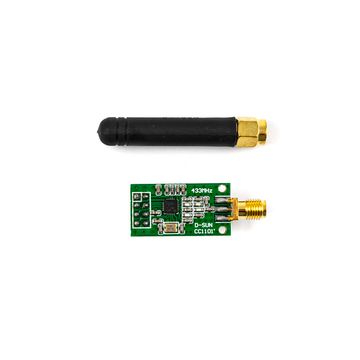 Трансивер CC1101 433 МГц с интерфейсом SPI и SMA антенной