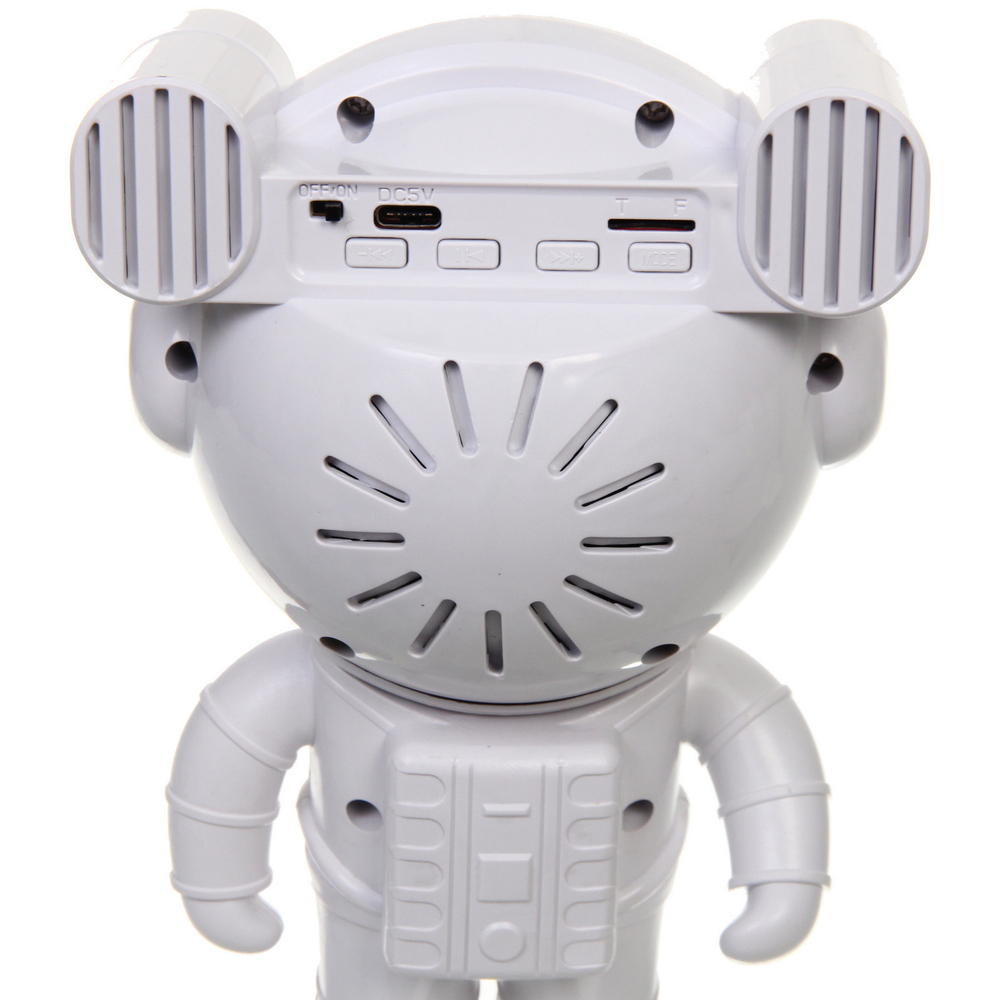 Световой прибор Лазер для дома «Космонавт» 19*11*19 см, Bluetooth, TF Card, пульт д/у,, 8 режимов, USB (220V)