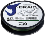 Плетеный шнур Daiwa J-Braid X4 Dark Green 0,19мм 135м
