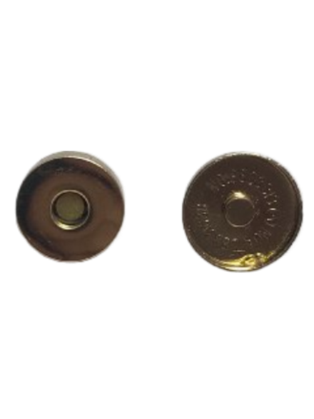 Магниты наружные, d18мм, золото