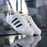 Детские кожаные кроссовки Adidas Superstar