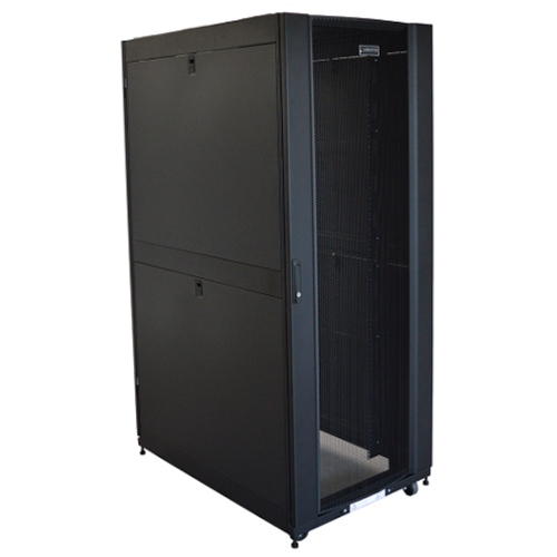 Шкаф напольный 19", 48U Lanmaster LAN-DC-CBP-48Ux8x10