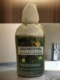 Шампунь на основе Алтайских трав Хвойный с живицей