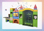 Многофункциональный логопедический комплекс Замок с волшебной комнатой из серии Кисельковое царство