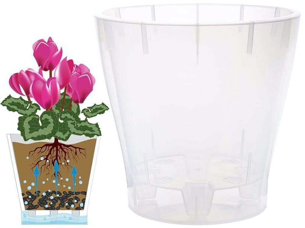 Горшок для орхидеи Лея 5л (прозрачный)