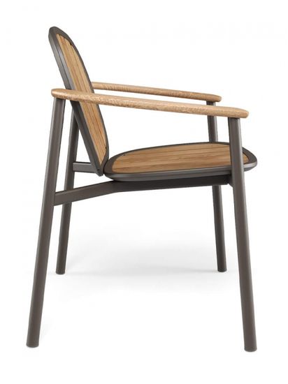 Кресло деревянное Twins Италия