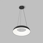 Cветильник подвесной TORION, 70Вт LED, ?630x1500 мм, 3000–6000K, алюминий, акрил, черный