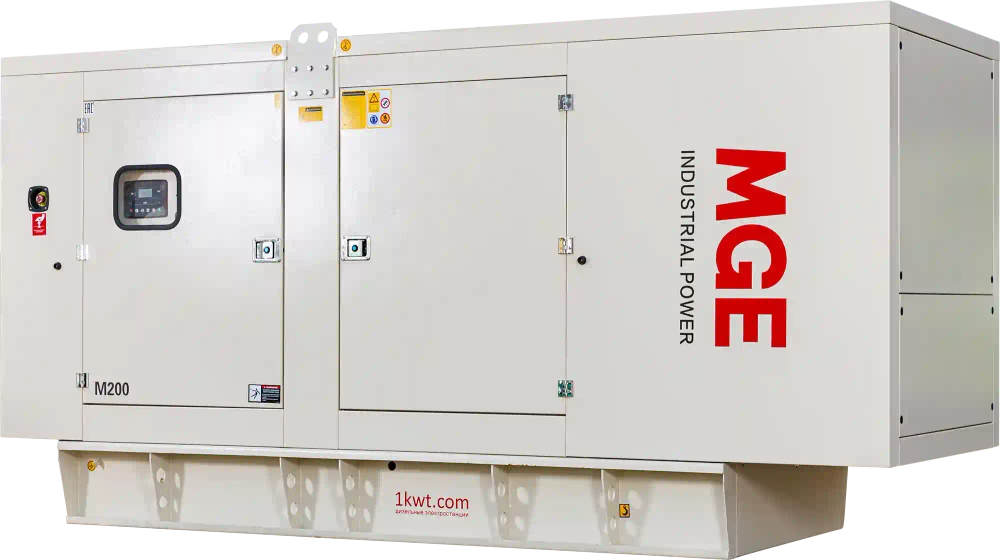Дизельный генератор MGEp200BN в кожухе