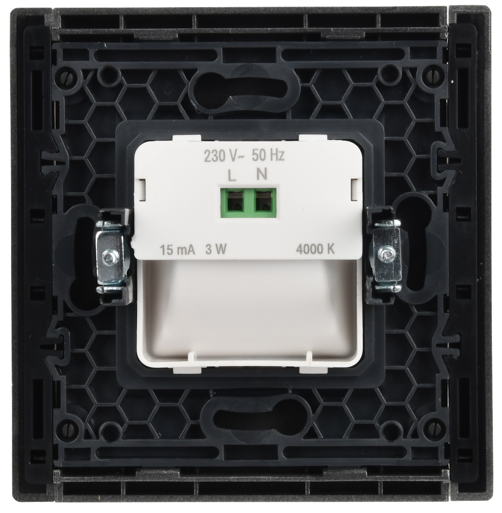 FORTE&PIANO Подсветка LED встраиваемая FP557 сталь IEK