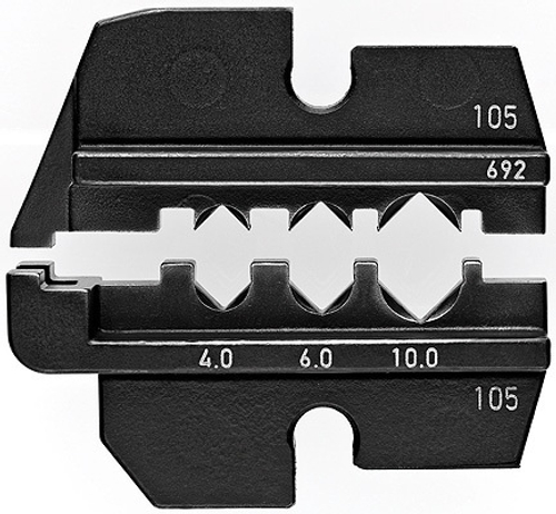 Плашка опрессовочная для штекеров Solar Wieland 9749692