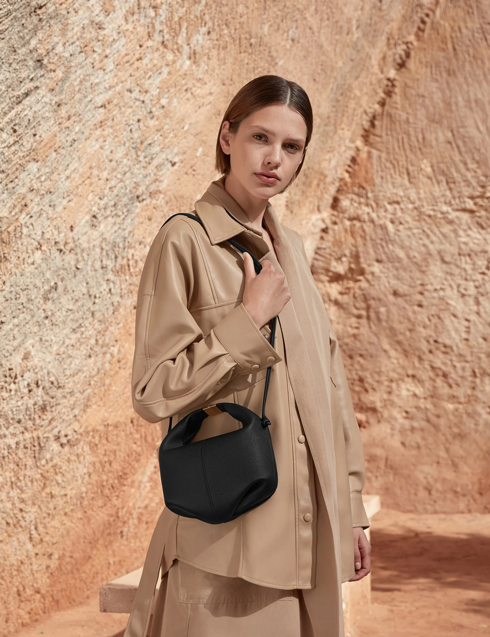 Сумка Béri Edition Textured "Black"