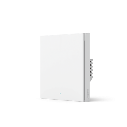 Настенный выключатель H1 EU(с нейтралью, 1 клавиша) AQARA, модель WS-EUK03