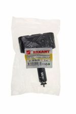 Разветвитель автоприкуривателя, 2 гнезда, 1хUSB (5В, 1000мА) REXANT