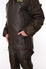 Зимний костюм для охоты и рыбалки ONERUS "Горный -45" (Таслан, Хаки) Полукомбинезон