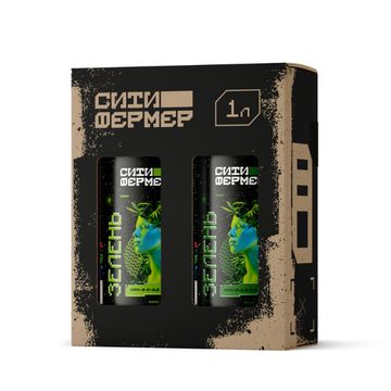 Удобрение органоминеральное Ситифермер Зелень А+Б 0.5 л