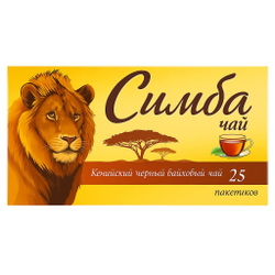 Чай черный Симба 25 пакетиков
