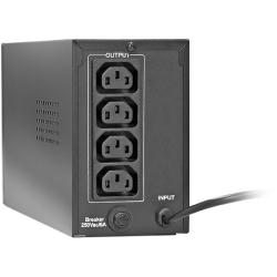 Источник бесперебойного питания Exegate EP285546RUS ИБП Power Back BNB-450.LED.AVR.4C13 &lt;450VA/240W, LED, AVR, 4*C13, металлический корпус, Black&gt;