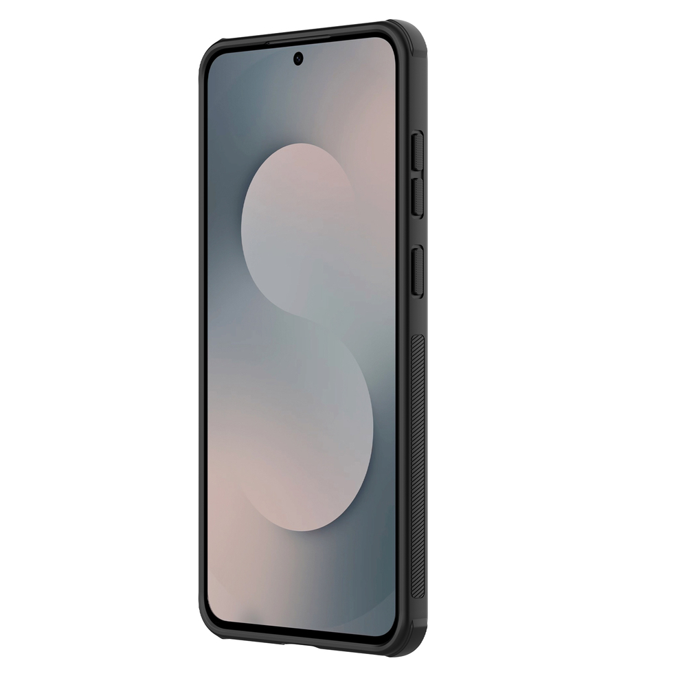 Чехол c MagSafe для Samsung Galaxy S25 FE, серия Super Frosted Shield Pro Magnetic (Clear version) прозрачный тонированный от Nillkin