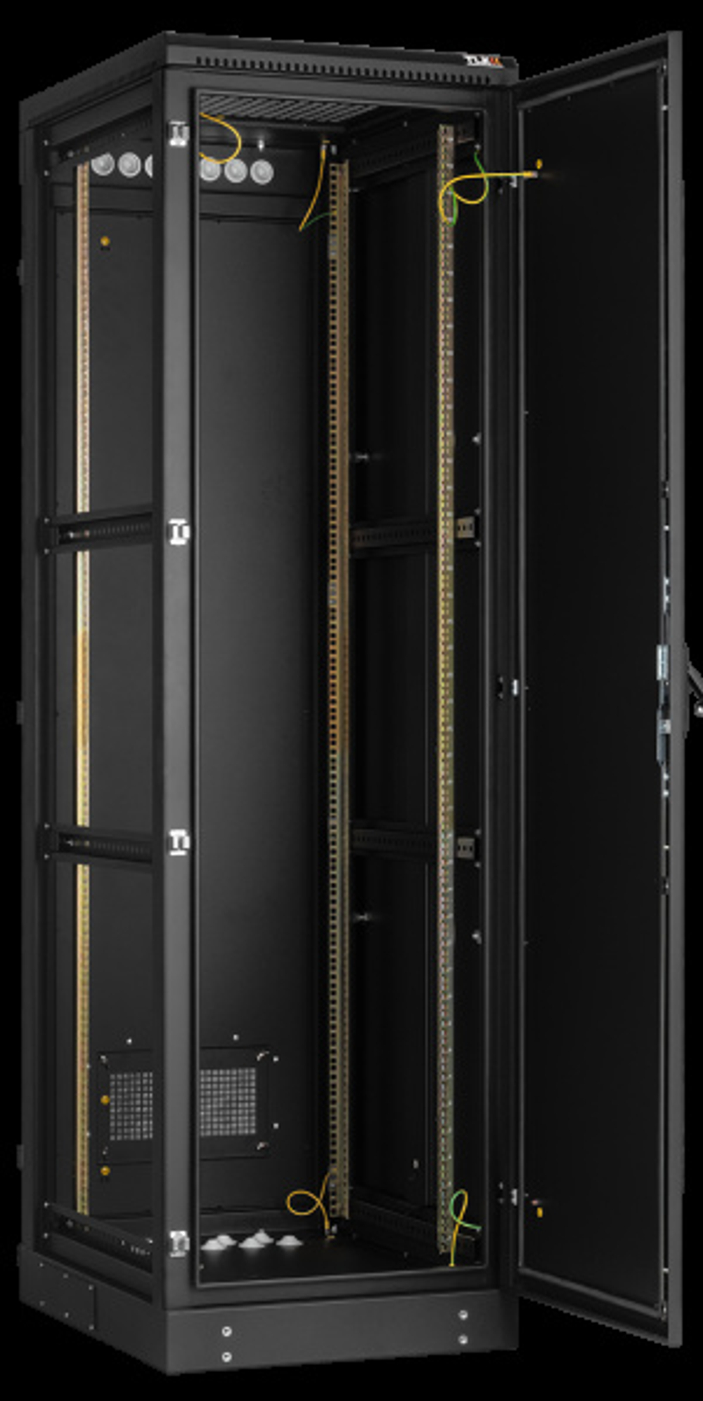 Шкаф напольный 19", 42U TLK TFM-426080-MMMM-BK