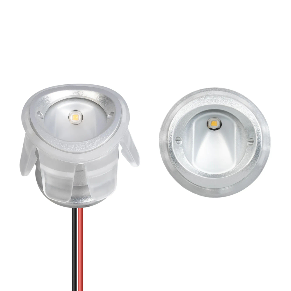 Светильник ALT-LODESTAR-HANDRAIL-R27-1.5W Warm3000 (GR, 30x60 deg, 12-24V) (Arlight, IP67 Металл, 3 года) 045490