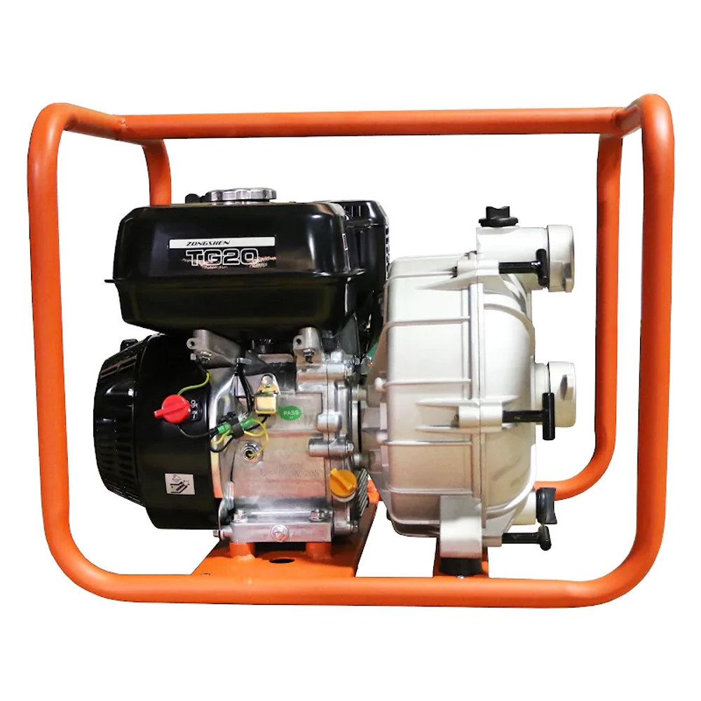 Zongshen TG 20 бензиновая мотопомпа 6 л.с, 600 л/мин, диаметр 50 мм, 1T90STG20