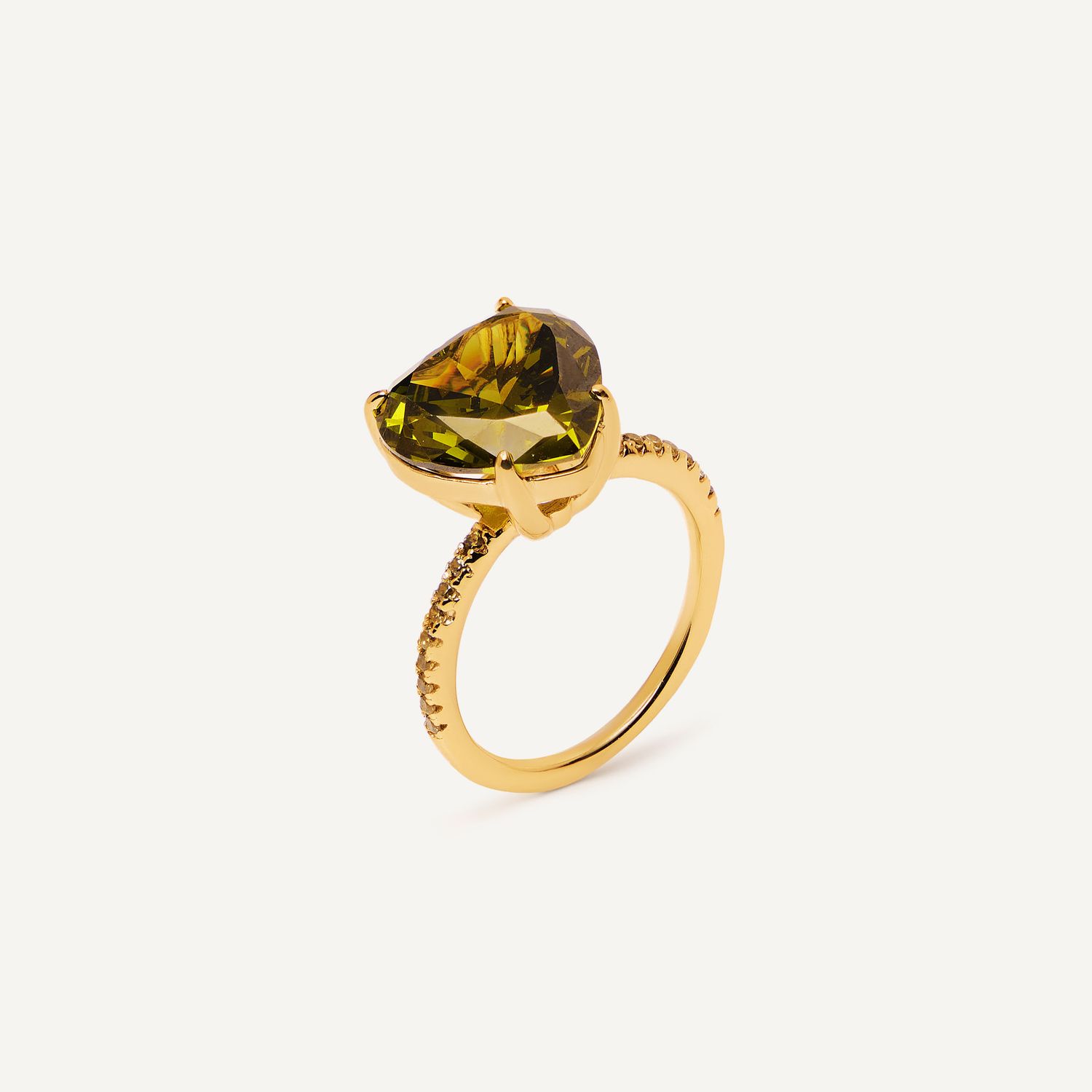 Кольцо Sex in the City Ring Prasiolite - August