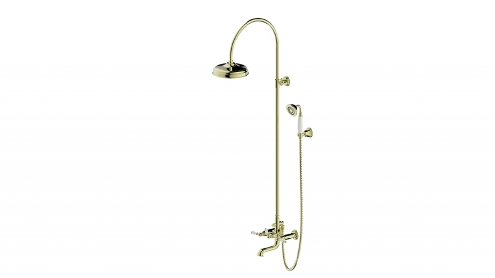 ДУШЕВАЯ КОЛОННА СО СМЕСИТЕЛЕМ ДЛЯ ВАННЫ  BRAVAT ART F65193BAF-A2-RUS