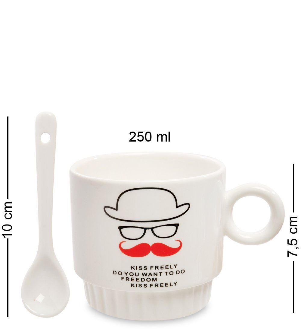 GAEM Art MUG-149/3 Набор из двух кружек «Поцелуйчик»