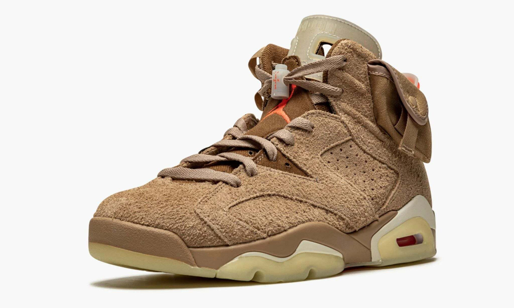 Air Jordan 6 Retro "Travis Scott - British Khaki"