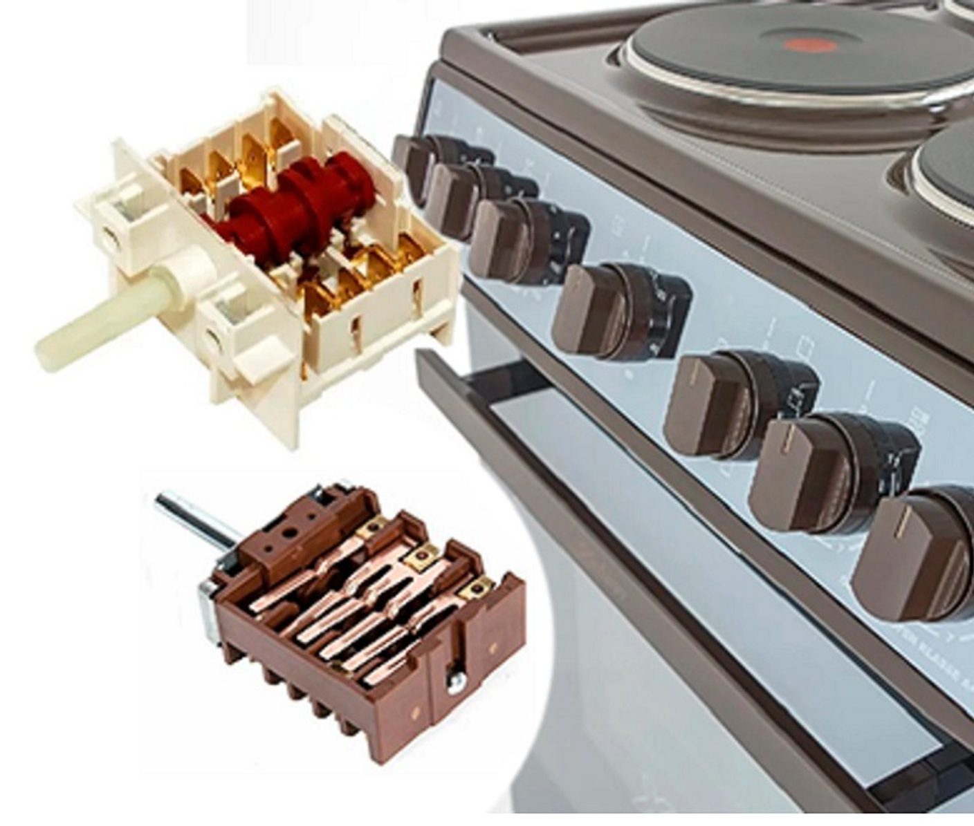 Как правильно подобрать переключатель мощности конфорки: даже если нет маркировки.