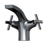 Смеситель для раковины 1/2 кер. MIXLINE ML38-04 "Graphite" ГРАФИТ