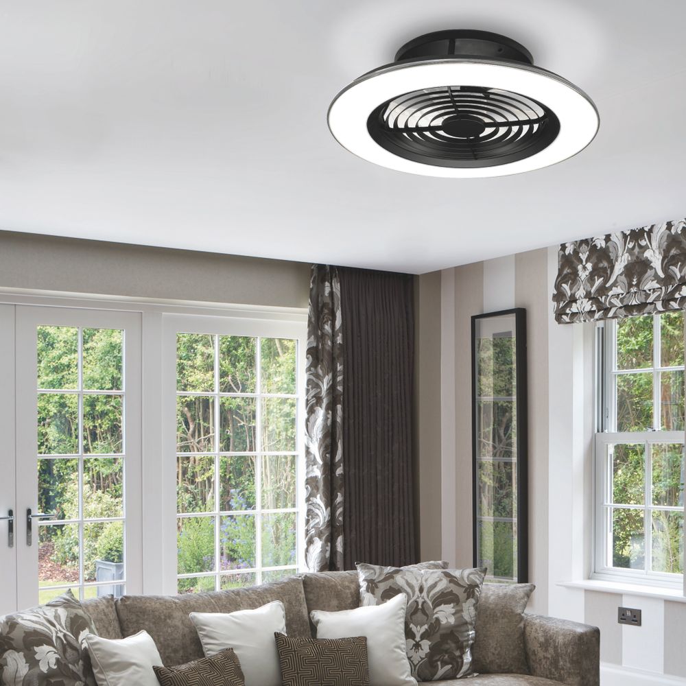 7800 Люстра потолочная-вентилятор ALISIO