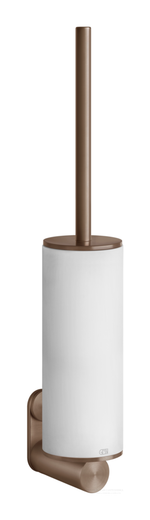 Ёршик Gessi 316, настенный, ⌀76хh452 мм, цвет White/Сopper Brushed PVD