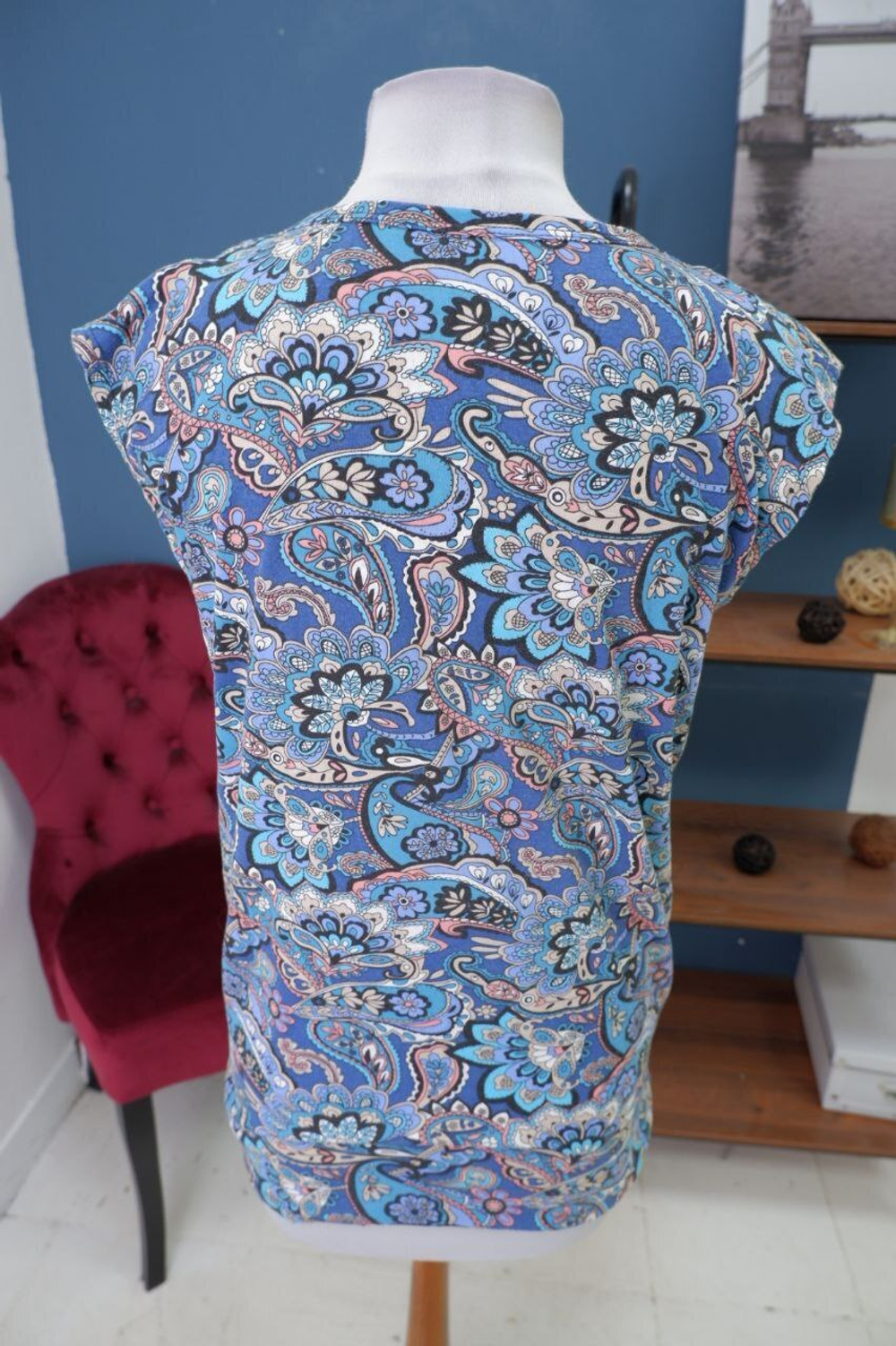 Блуза Magic Lady без рукавов 50-52 размер