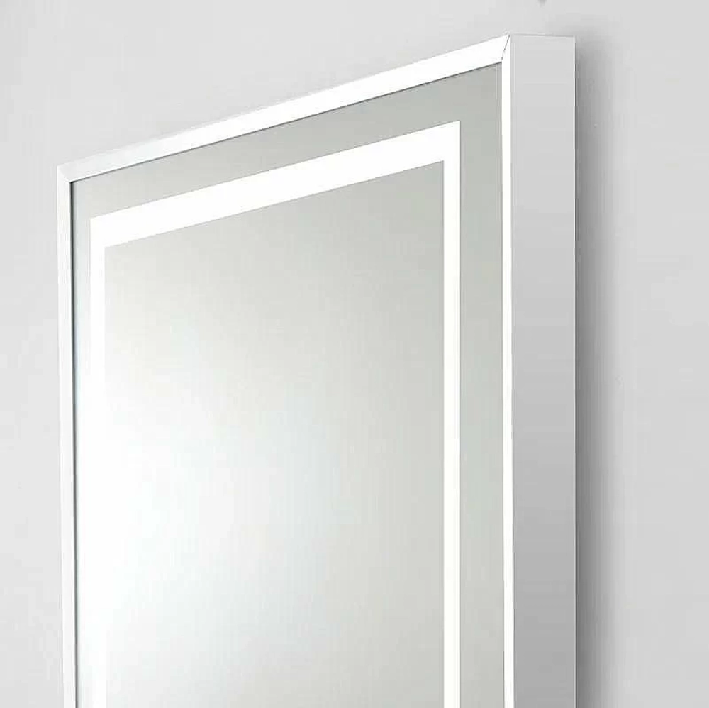 Зеркало BelBagno Kraft SPC-KRAFT-1400-800-LED-TCH-WARM сатин