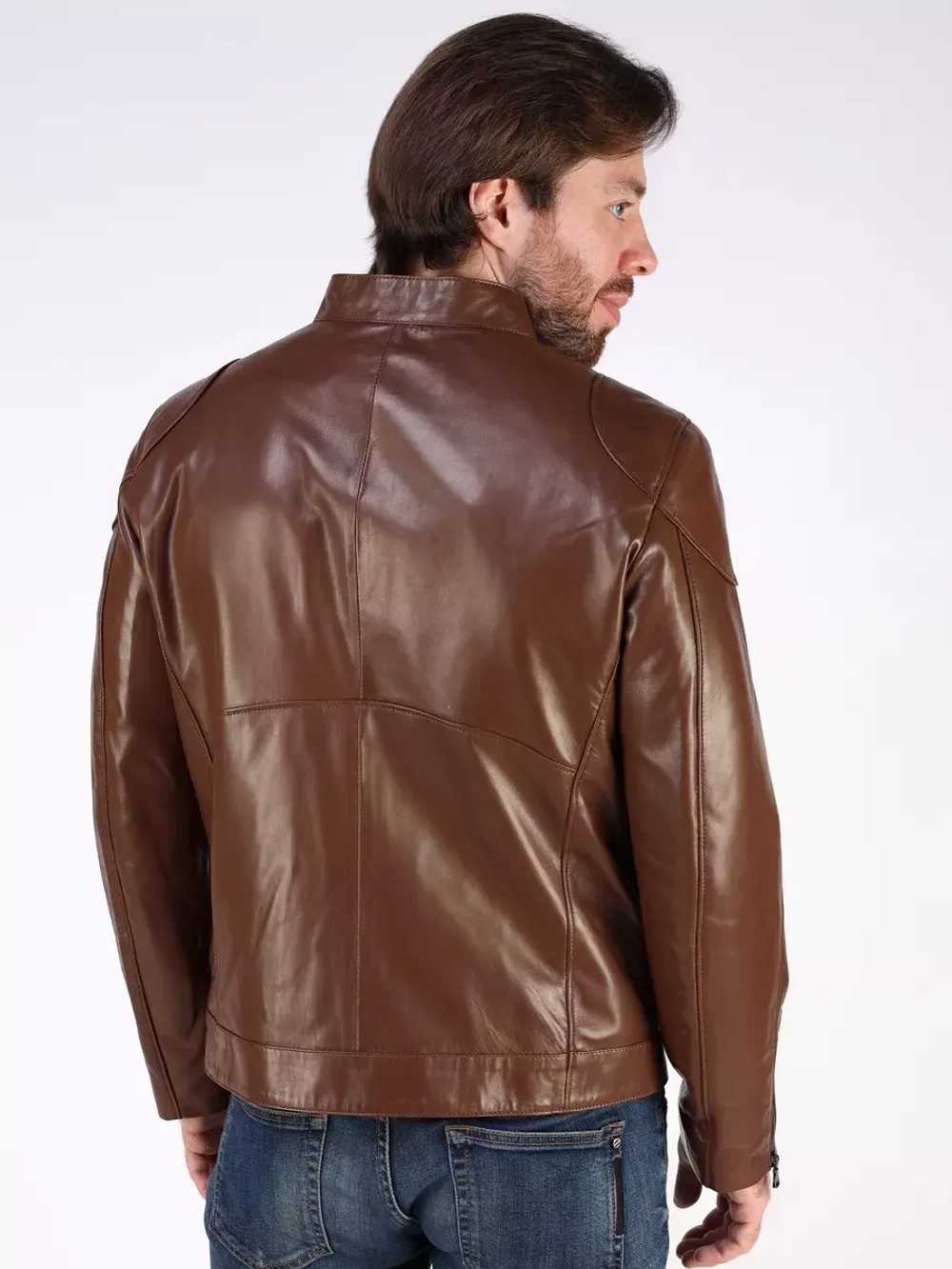 Кожаная куртка демисезонная Турция