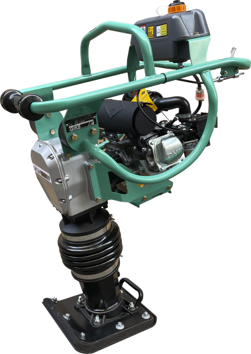 Вибротрамбовка бензиновая GIKS RM72D - [70 кг / 12 кН / Dinking DK168F]