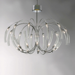 Ceiling design lamp  Hook by Terzani (Silver)