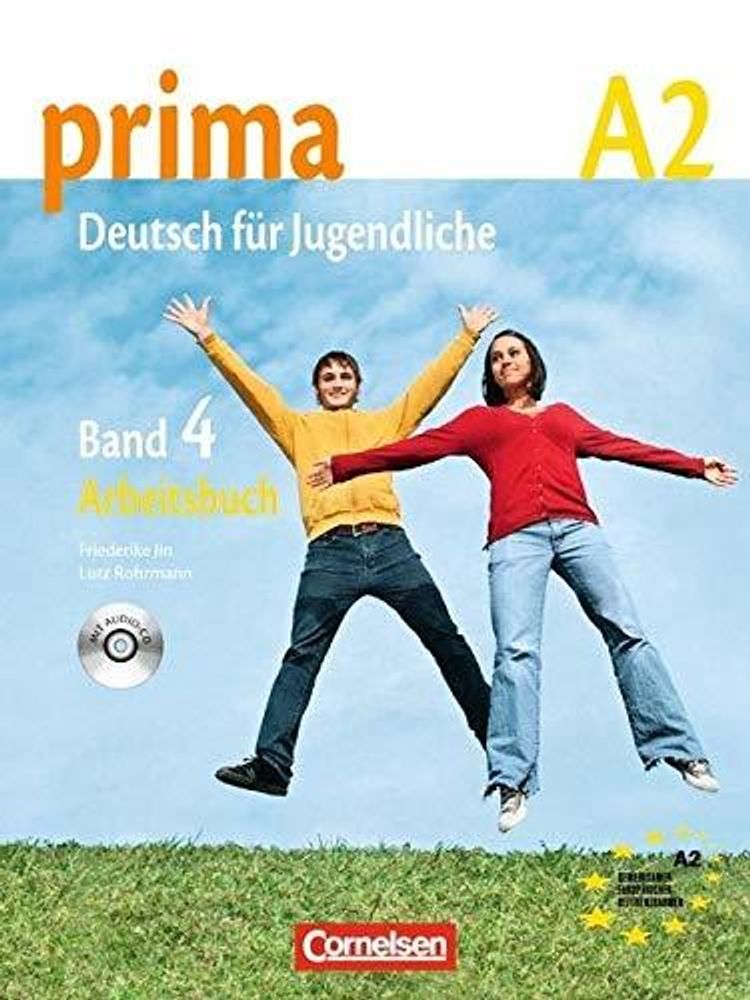 Prima  A2 (Band 4)  Arbeitsbuch mit Audio-CD