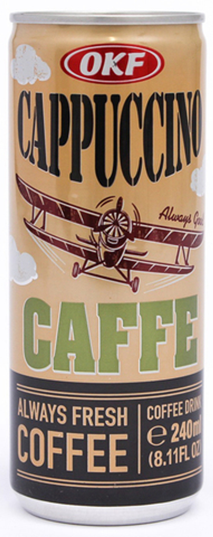 Кофейный напиток OKF Caffe Cappuccino "Кафе Капучино" 0.24 - банка