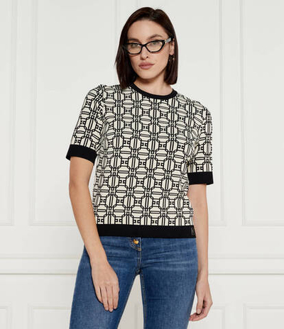 Свитер Elisabetta Franchi - экрю(MK19B47E2)