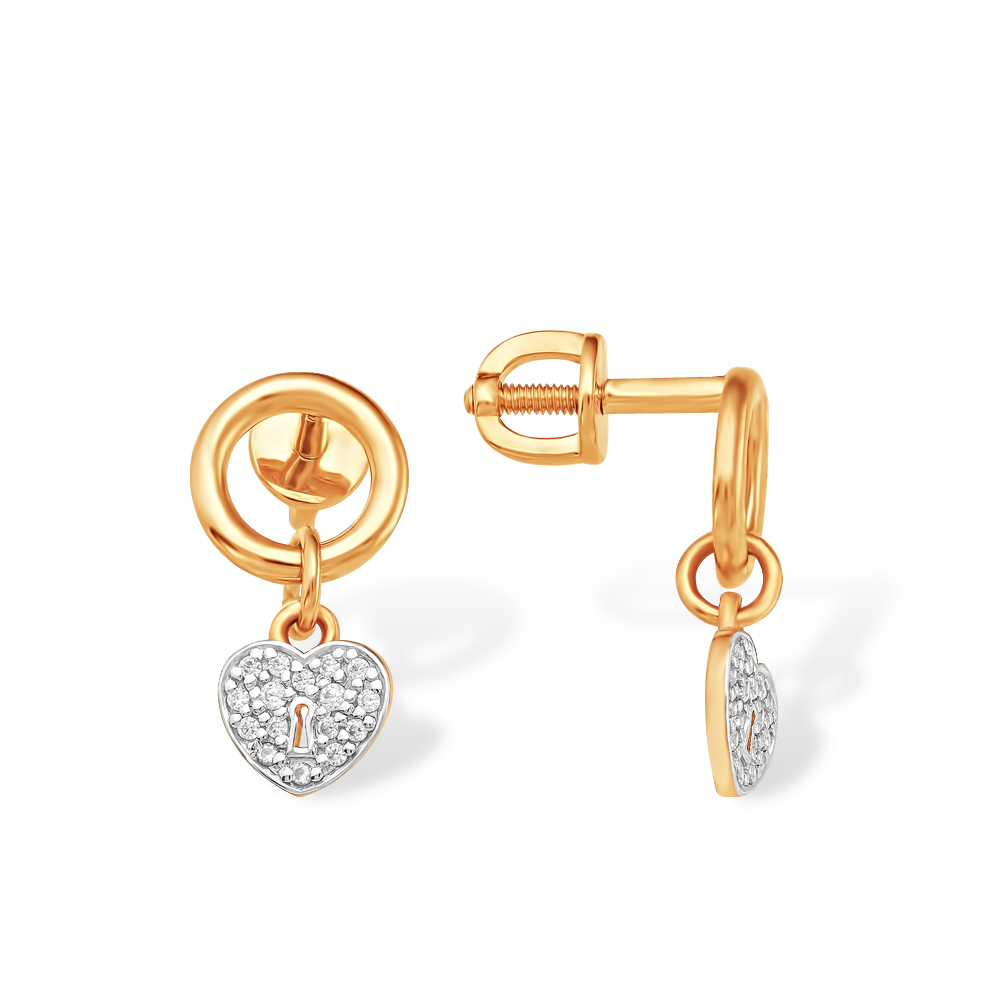 Серьги из золота 585 пробы
