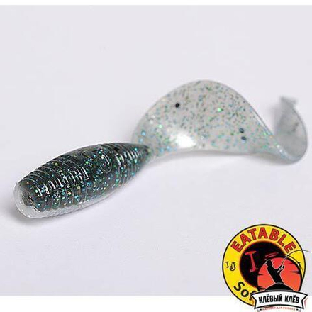 Твистеры съедоб. искусст. LJ Pro Series J.I.B TAIL #1.5  Thunder Pearl 15шт