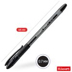 Ручка шариковая Luxor "Spark II" черная, 0,7мм, грип, 1шт