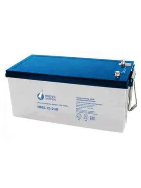 Аккумуляторы Парус Электро HMS-12-230 - изображение 1 Аккумуляторы Парус Электро HMS-12-230 - фото 1