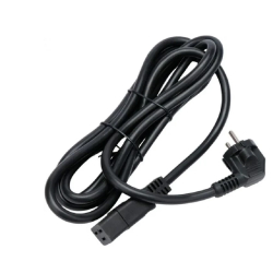 Кабель питания Кабель питания Cablexpert (RU) Schuko-C19, 3x2.5мм2, 16A, с заземлением, медь, 3м, черный, пак (PC-S22-C19-2.5-3M)