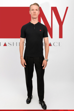 Футболка 2 пуговицы