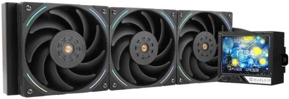 Система охлаждения Thermalright Mjolnir Vision 360 ARGB, Чёрный (M-VISION-360-BL-ARGB)