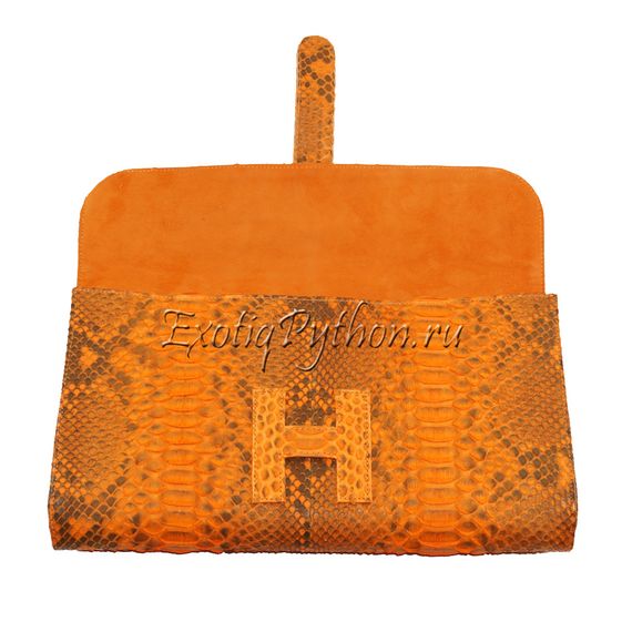 Клатч из кожи питона CL-69