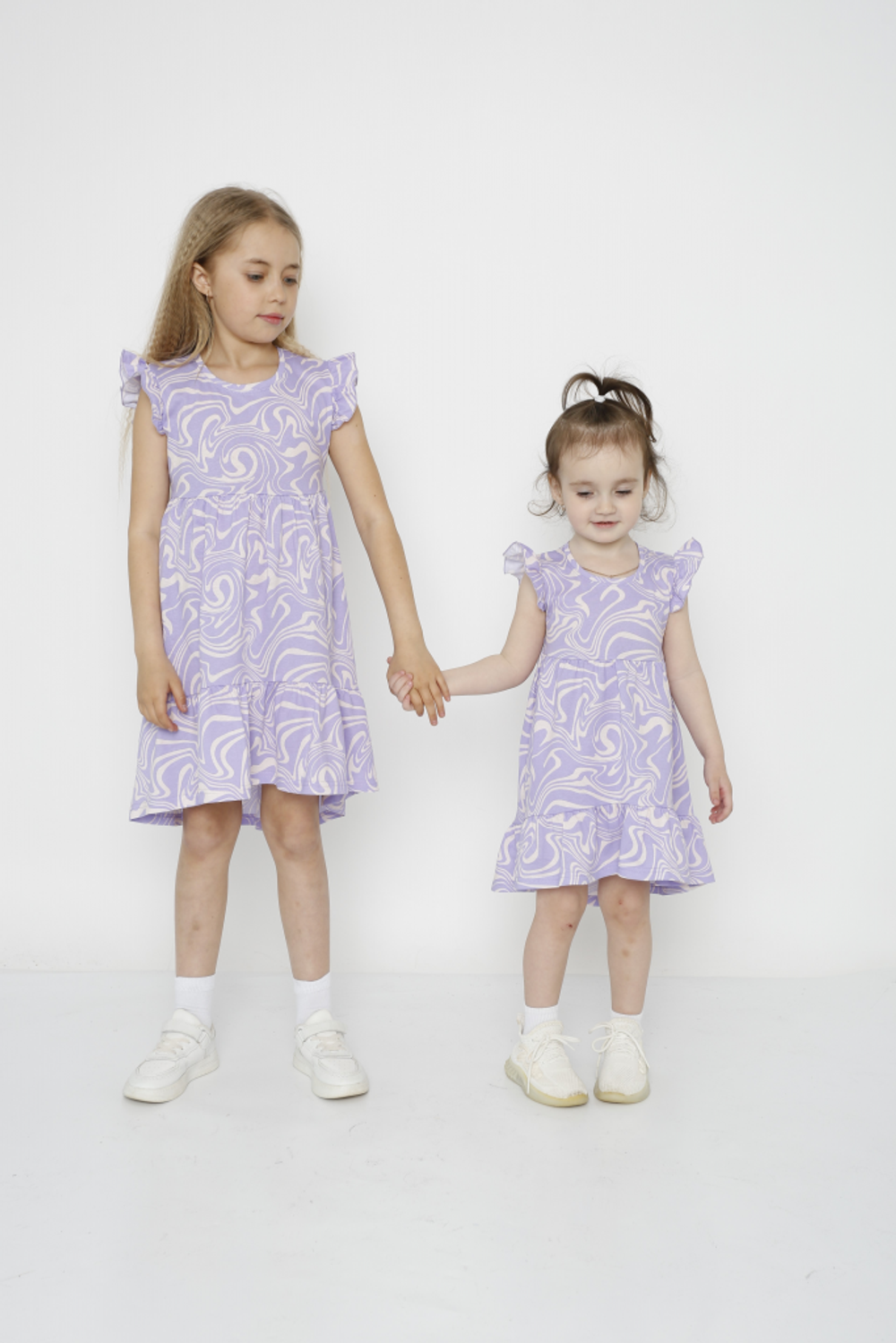 Платье "Бланш-6", сиреневый, р.110, (Ивашка)